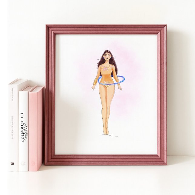 Ilustração de Moda Minimalista, Impressão de Arte  (Criador carregado)