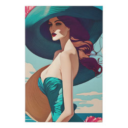 Ilustração De Moda Retroativa Vintage Ai