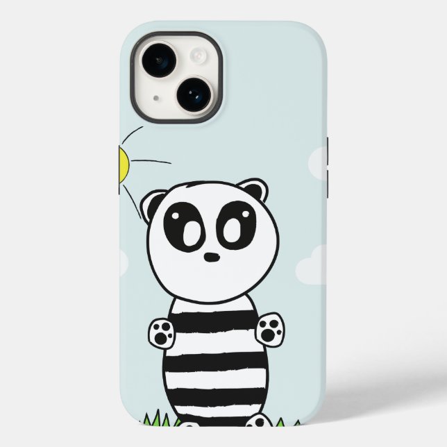 Ilustração de Panda Fofo (Verso)