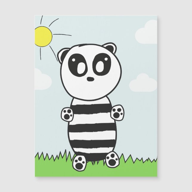 Ilustração de Panda Fofo (Frente)