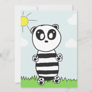 Ilustração de Panda Fofo