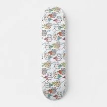 Ilustração de Peixe Gato Skate