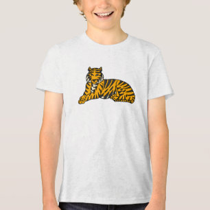 Ilustração de Tigre Desenhado Mão Majestosa