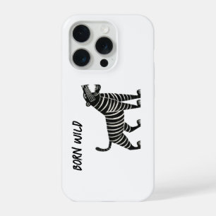 Ilustração de Tigre Listrado – Anima Folk Minimali