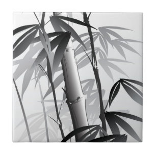 Ilustração de uma pintura oriental do estilo