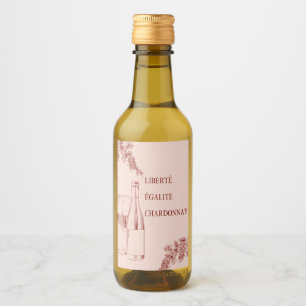 Ilustração de Vinho Engraçado Liberté Égalité Char