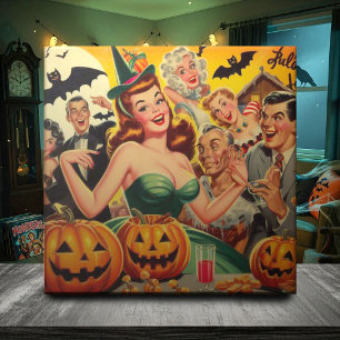 Ilustração de Vintage Halloween