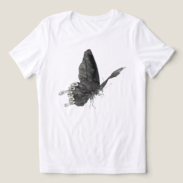 Ilustração Divertida de Borboleta Gráfica (Design frontal)