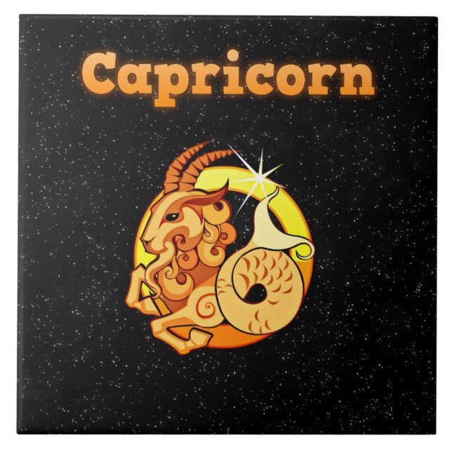 Ilustração do Capricórnio (Frente)