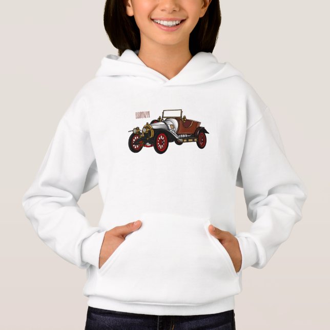 Ilustração do desenho animado Classic car 1920 (Frente)