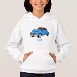 Ilustração do desenho animado Classic car 1948