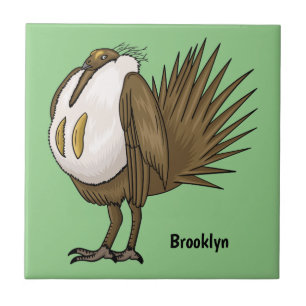 ilustração do desenho animado de aves de garagem d