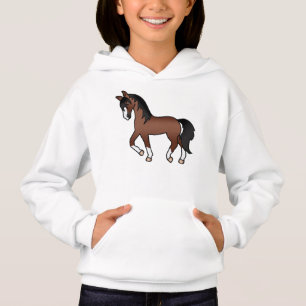 Ilustração do desenho animado de Cavalo Trotado Ca