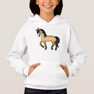 Ilustração do desenho animado de cavalos de Trot