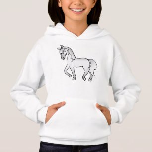 Ilustração do desenho animado de cavalos de Trote