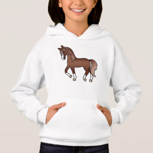 Ilustração do desenho animado de cavalos de Trote 