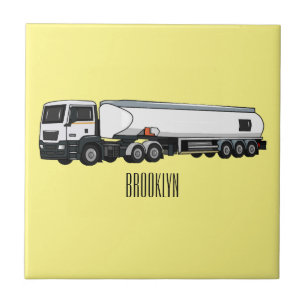 Ilustração do desenho animado do transporte de cam
