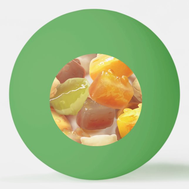 Ilustração do Deserto de Bola Taro (Frente)