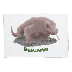 Ilustração do dragão Komodo