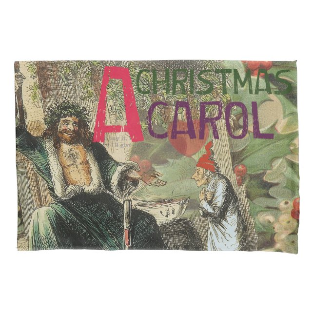 Ilustração do Espírito do Natal Presente Scrooge (Frente)