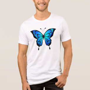 Ilustração do Inseto Azul-Borboleta-20284