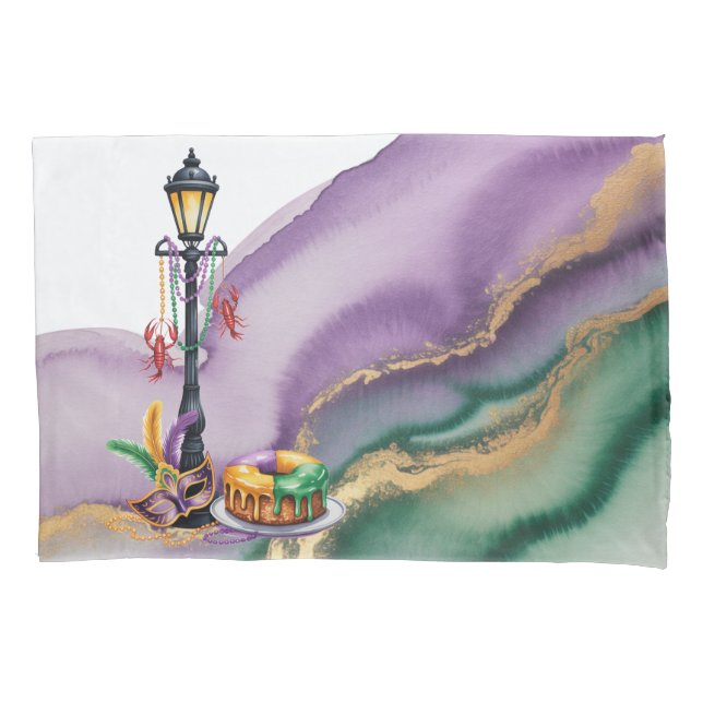 Ilustração do Mardi Gras de Nova Orleans (Frente)