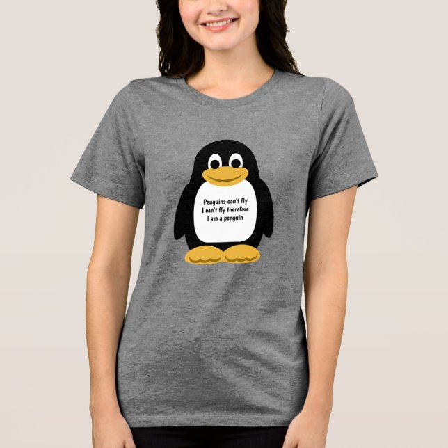 Ilustração do pinguim (Frente)