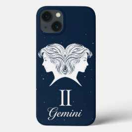 Ilustração do Signo Zodiacal de Gêmeos com Dualida