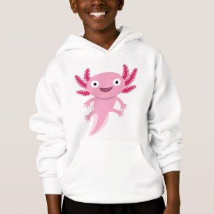 Ilustração engraçada do Axolotl