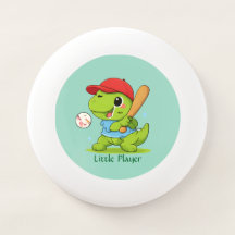 Ilustração Esportiva de Dinossauro de Beisebol T-R