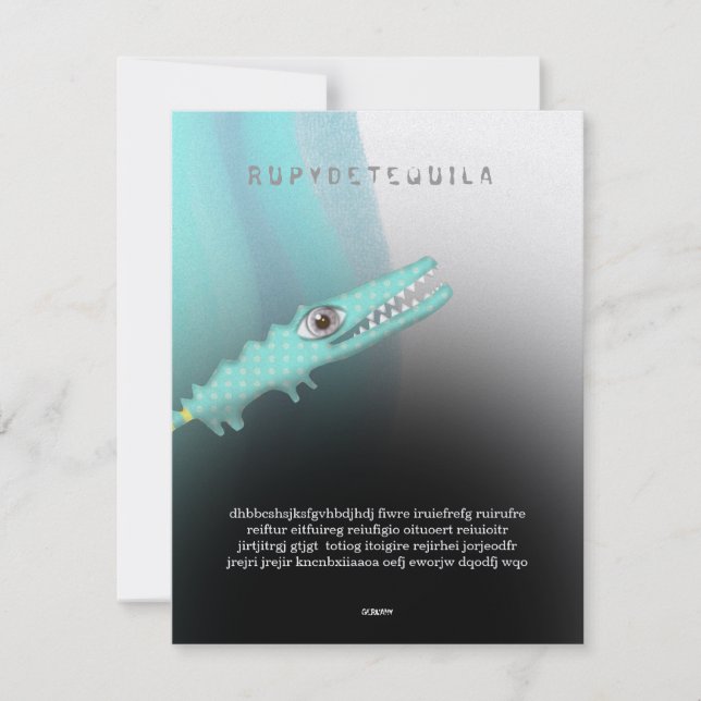 Ilustração Infantil Rupydetequila 2015 (Frente)