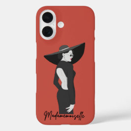 Ilustração Madamemoiselle - Vermelho