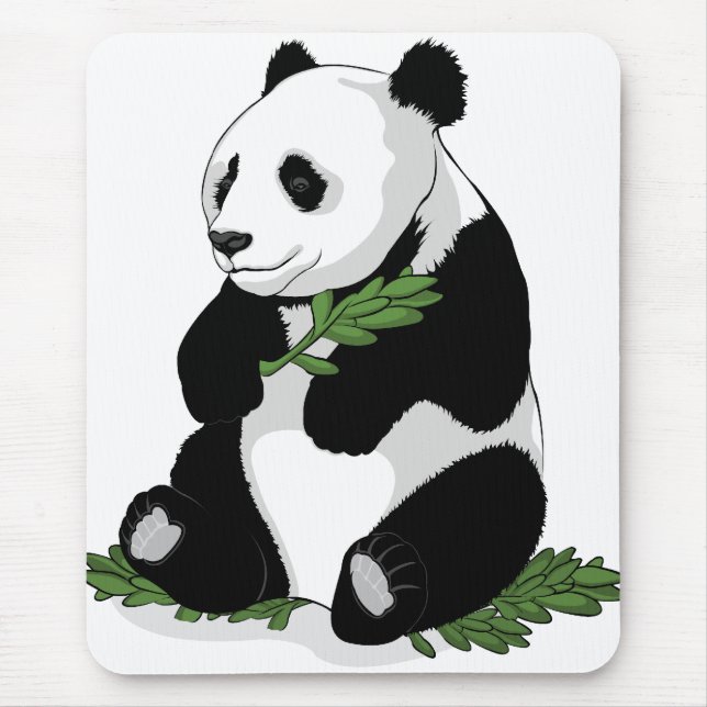 Ilustração Mousepad da panda (Frente)