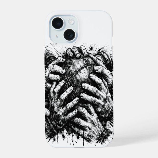 Ilustração Orkney Dark Art Ink – Mãos que Agarram (Verso)