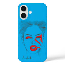 Ilustração Retroativa Personalizada - Azul