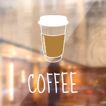 Ilustração Simples da Xícara de Café