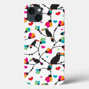 ilustração tropical do pássaro toucan bonito