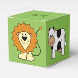 Ilustrações de animais: caixas de adoração de cria