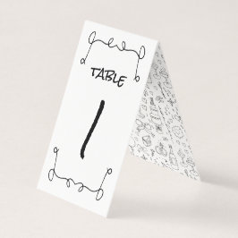 Ilustrações de Dodle Casadas em Preto e Branco