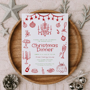 Ilustrações de Feriado Convite de Grupo de Trabalh