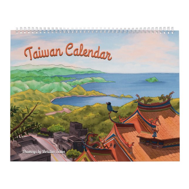 Ilustrações do Calendário de Taiwan (Capa)