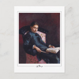 Ilya Repin #18 - Cartão Postal de Arte Fina
