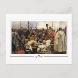 Ilya Repin #21 - Cartão Postal de Arte Refinada