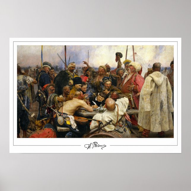 Ilya Repin Zedign Art Poster nº 21 (Frente)