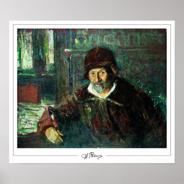 Ilya Repin Zedign Art Poster nº 4 (Frente)
