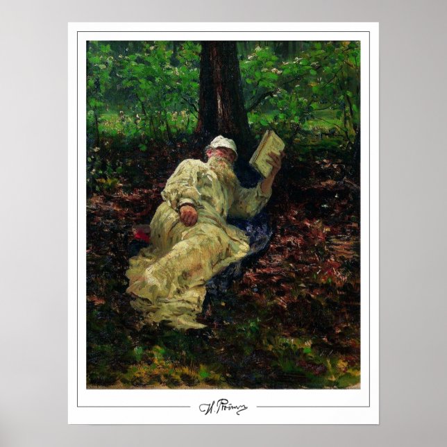 Ilya Repin Zedign Art Poster nº 5 (Frente)