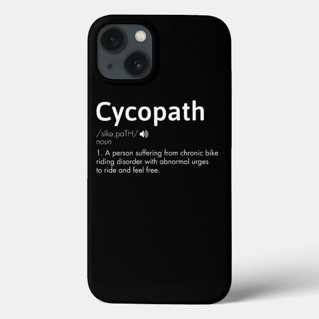 IM A Cycopath Funny Bike Cycling Gift  (Verso)