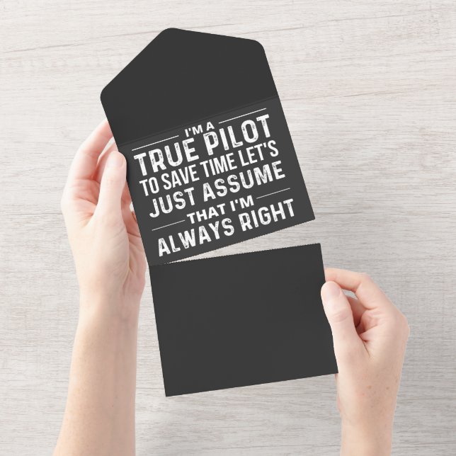 I'm a Pilot - To save time let's just assume that (Tearaway)