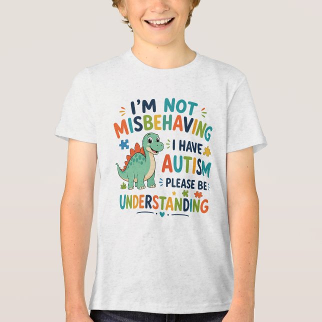 I'm not misbehaving, I have autism (Frente)