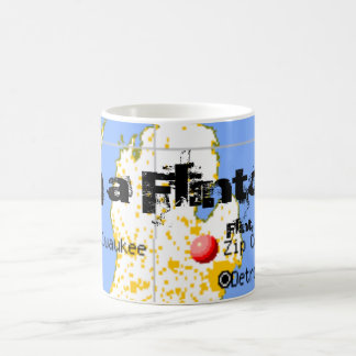 Im uma caneca do copo de café do mapa de Michigan